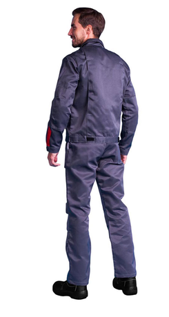 Костюм "Фаворит" (темно-серый/светло-серый с красной отд.)